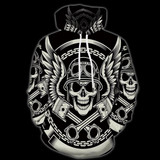 Dope Skull Hoodies