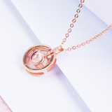100 Languages 'I Love You' Necklace