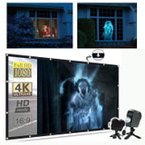 Christmas Halloween Holographic Projection