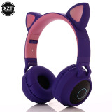 Wireless Cat Ear Headphones Bluetooth Headset