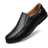 Men Genuine Leather Slip On Shoes