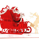 Christmas Card /X'mas Greeting Card /Holiday Invitation Card
