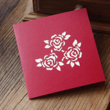 Bouquet Flower 3D Pop Up Greeting Card & Invitation (Papercraft Gift)