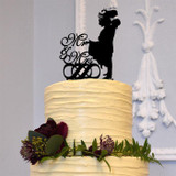 Romantic Wedding Cake Toppers (Mr & Mrs /Groom lifting Beautiful Bride)