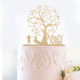 Mr Mrs Wedding Cake Topper -Mr. & Mrs. Dancing Cake Decoration