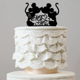 Creative Cake Topper (Sweet Mickey Minnie Mouse Theme Inspired Wedding)