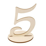 Table Numbers for Wedding Party Decorations (Romantic Rustic Theme /Vintage) [1 to 10]