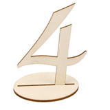Table Numbers for Wedding Party Decorations (Romantic Rustic Theme /Vintage) [1 to 10]