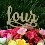 Table Numbers for Wedding Party Decorations ( Vintage /Romantic Rustic Theme) [1 to 10]
