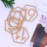 Table Number Stands / Signs | Rustic Country Vintage Wedding Decor (Wood /1-20)