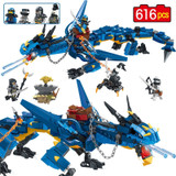 Flying Ninja Dragon Model Building Blocks
