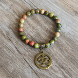 Tibetan Natural Stone Yoga Stretch Chakra Bracelet
