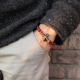 Tibetan Wood Yoga Stretch Chakra Bracelet