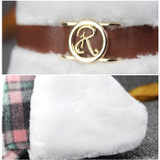 Women Cute Plaid Pompom Earflap Cap Bomber Hat