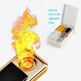 Windproof Thin Electric USB Lighter
