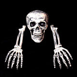 Horror Buried Skeleton Skull Garden Yard Lawn Halloween Party Decorations