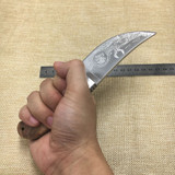 Wood Handle Hunting Camping Knife