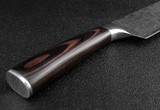 3Pcs Japanese Cleaver Paring Slicing Utility Damascus Pattern Set Chef Kitchen Knife
