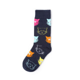 4 pairs Cute Cat Cartoon Funny Women Socks