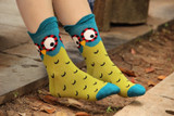 5 pairs Cute Animal Cartoon Funny Women Socks