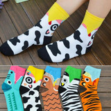 5 pairs Cute Animal Cartoon Funny Women Socks