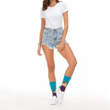 5 pairs Vintage Novelty Funny Women Socks 5 pairs Vintage Novelty Funny Women Socks