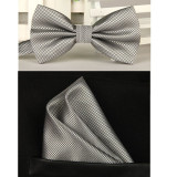 Vintage Silk Handkerchief Bow Tie