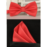 Vintage Silk Handkerchief Bow Tie