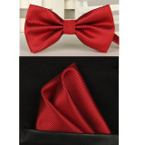 Vintage Silk Handkerchief Bow Tie