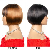 Human Hair Short Bob Wigs