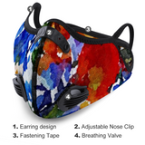 Floral HOTLANTA Face Mask - Mesh & Activated Carbon FILTER