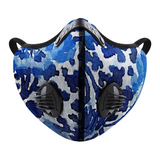 Porcelain Face Mask - Mesh & Activated Carbon with FILTER