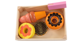 Wooden Kitchen Toys - Miniature Food Toys