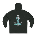 Dope Minds Shipping & Freight Raglan Hoodie