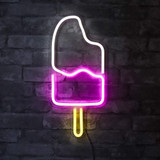 Popsicle Neon Wall Art