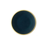 Dark Turquoise with Gold Inlay Tableware Collection (Matte)