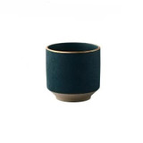 Dark Turquoise with Gold Inlay Tableware Collection (Matte)