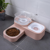 1.5L Pet Dog Cat Bowl Automatic Feeder Fountain Water Drinking for Dogs Indoor Kitten Puppy Bowls Feeding Container Pet Supplies