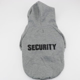 Security Cat Clothes Pet Cat Coats Jacket Hoodies For Cats Outfit Warm Pet Clothing Rabbit Animals Pet Costume for Dogs 30