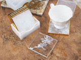 Resin Coaster Mold or Coaster Holder, Tray