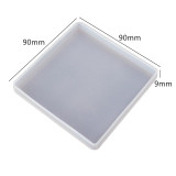 Resin Coaster Mold or Coaster Holder, Tray