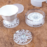 Resin Coaster Mold or Coaster Holder, Tray