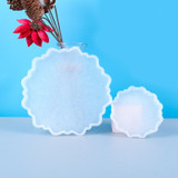 Sunflower Coaster Resin Mold Size Large or Small, Unique Mold
