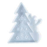 Snowman Christmas Resin Silicone Mold, Holiday Mold