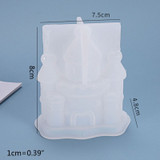 3D Resin Castle Mold, Unique Mold
