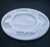 Wave Resin Silicone Coaster Mold
