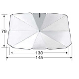 Foldable car sun umbrella Foldable car sun umbrella