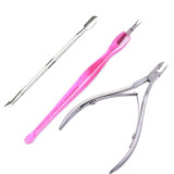 Nail Art Tools Equipment Nail Files Nail Buffer Dust Cleaning Brush