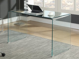Highsmith Glass Writing Desk Clear(Pick up Only) Highsmith Glass Writing Desk Clear(Pick up Only)