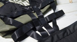 Strappy Full Body Harness Swimsuit Goth Fetish Lingerie